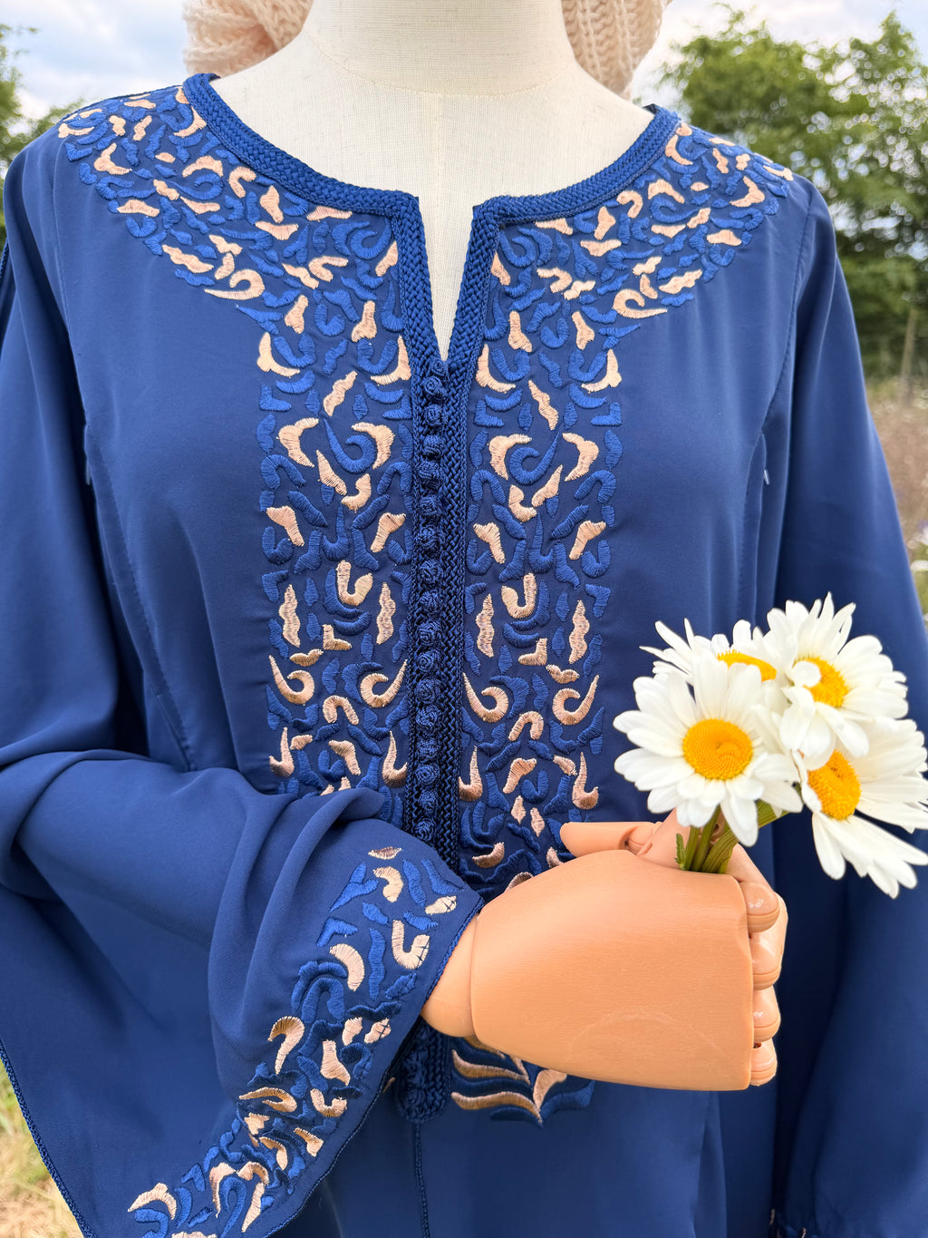 Robe Caramel - Bleu roi