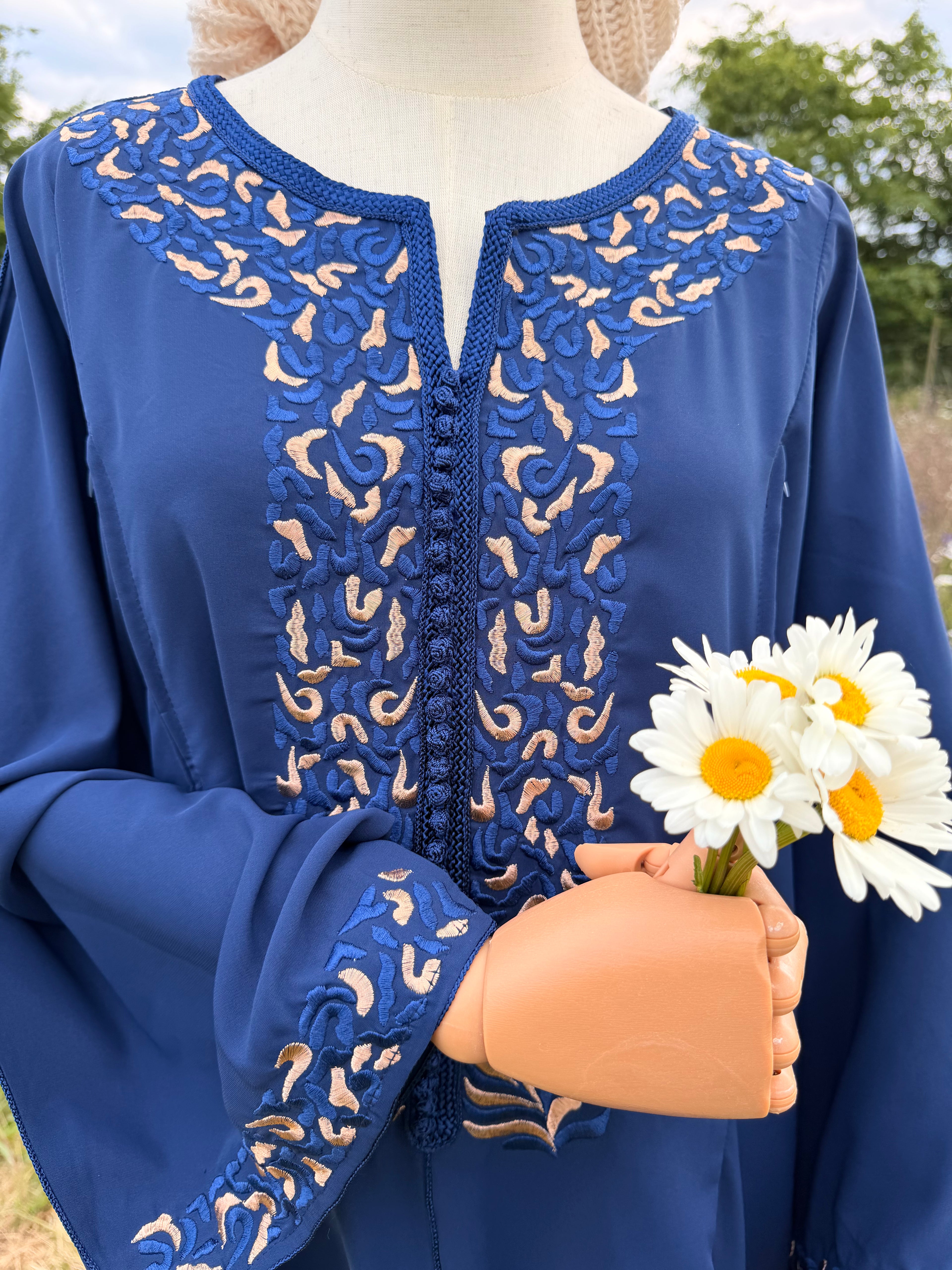 Robe Caramel - Bleu roi