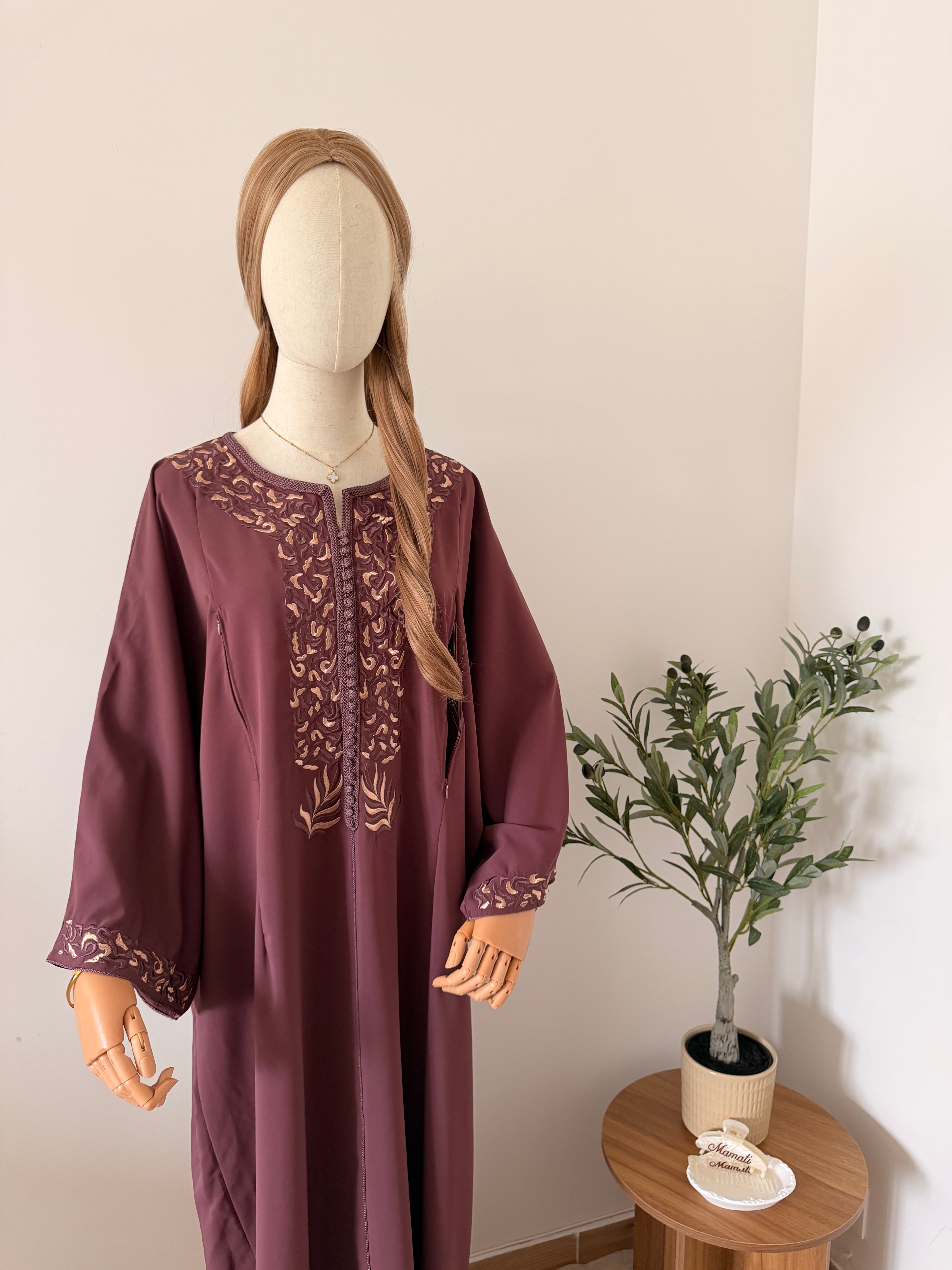 Robe Caramel - Mauve