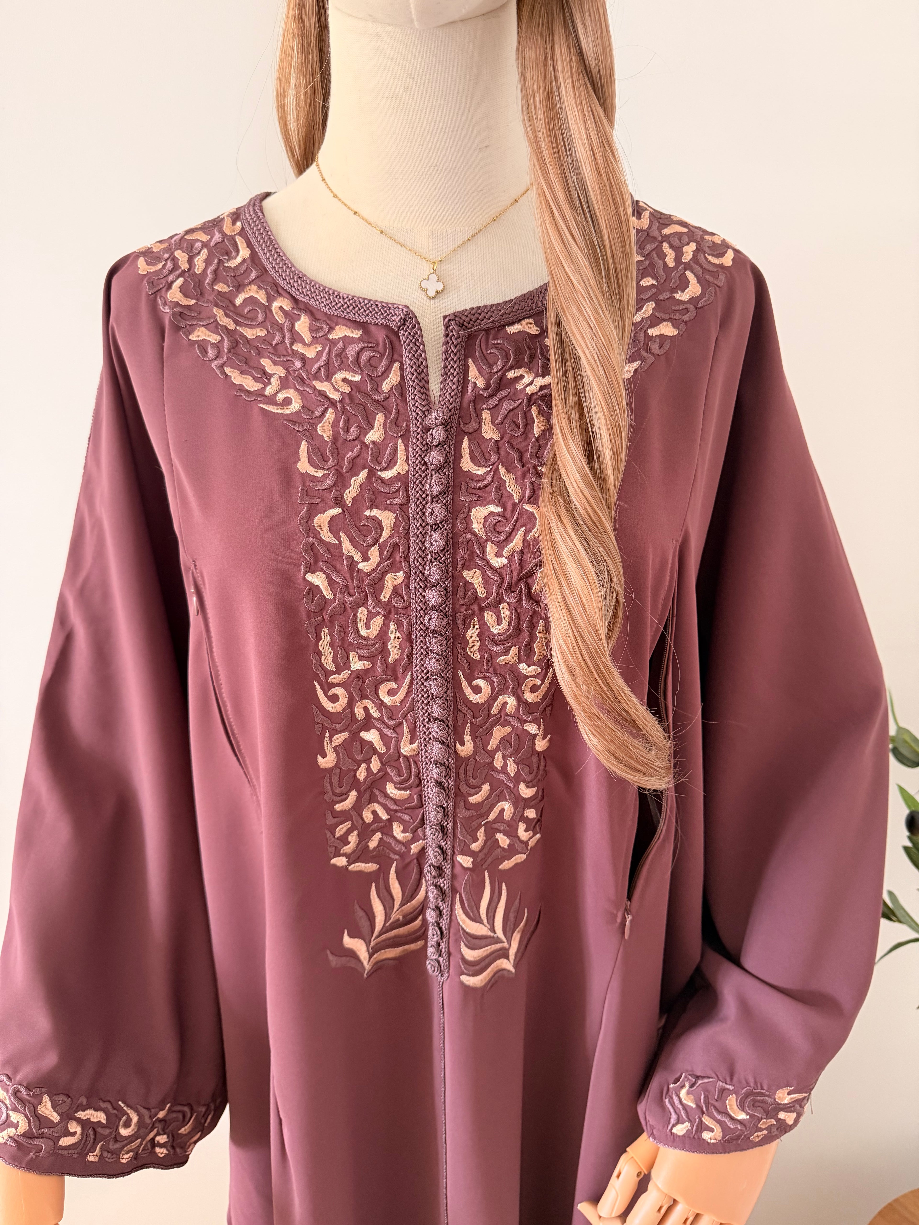 Robe Caramel - Mauve