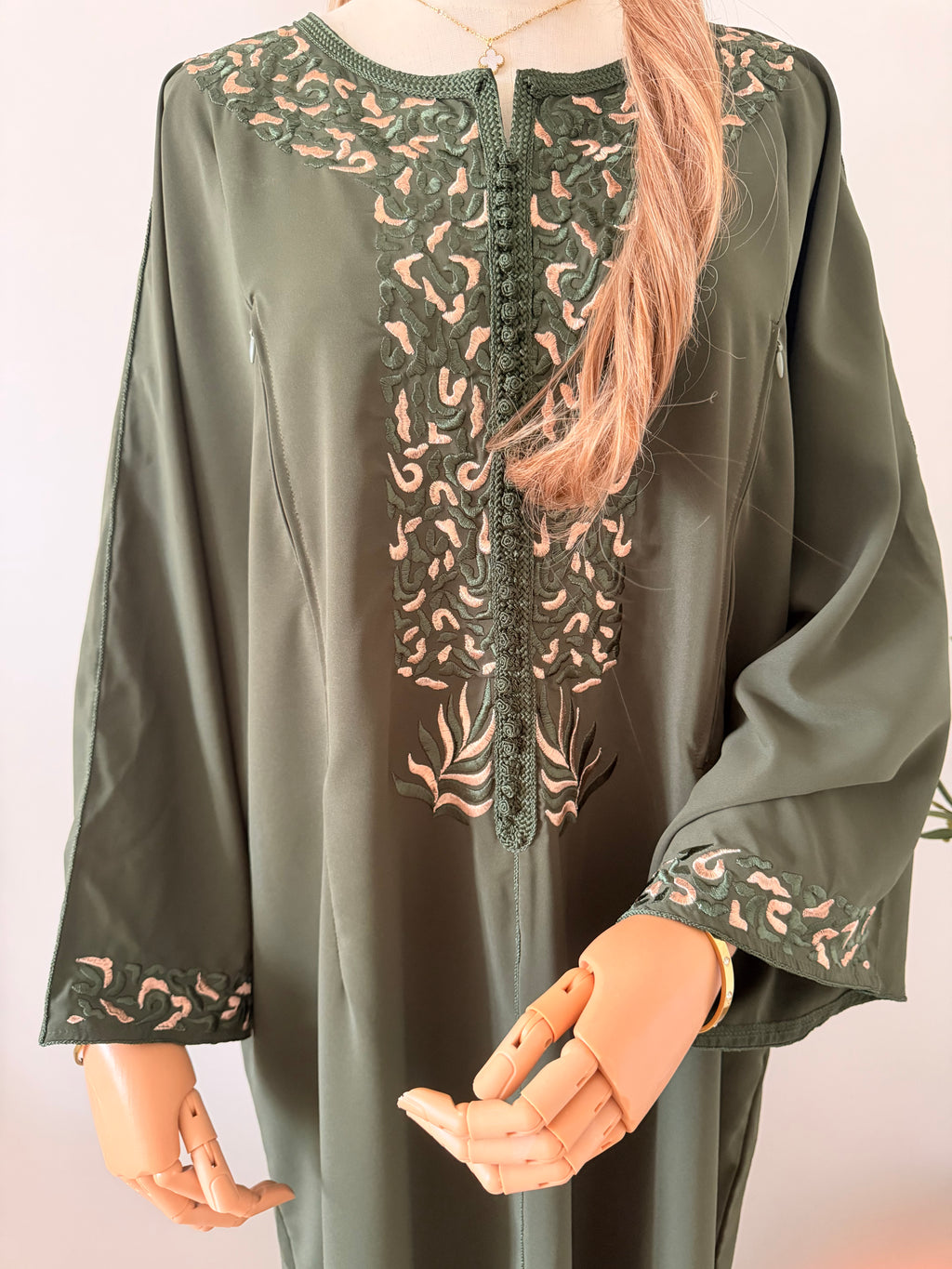 Robe Caramel - Olive