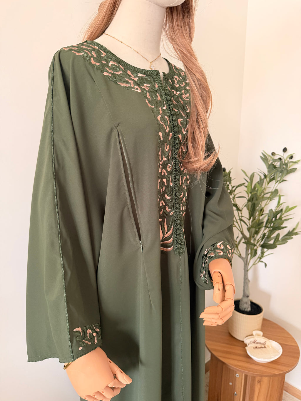 Robe Caramel - Olive