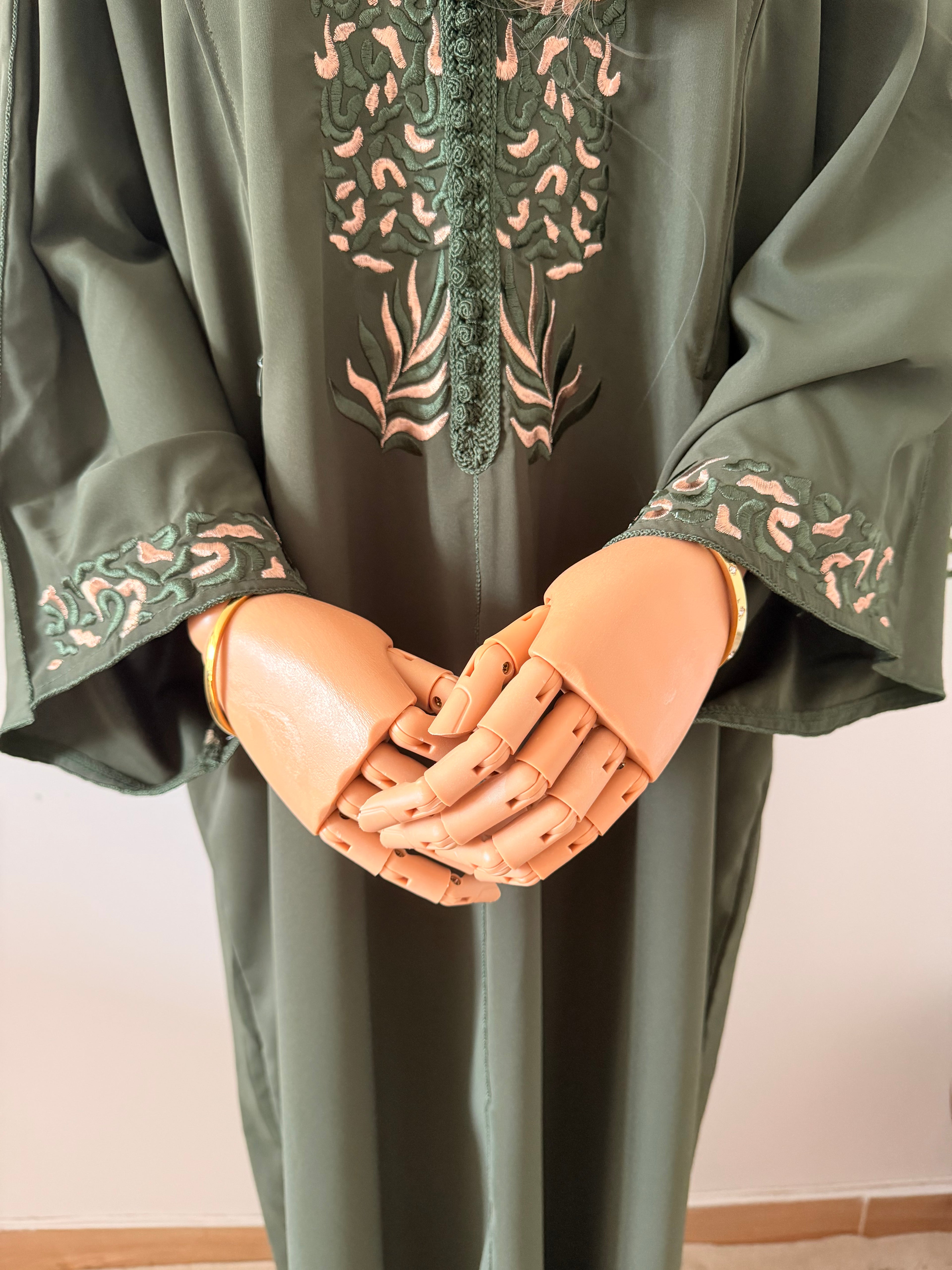 Robe Caramel - Olive